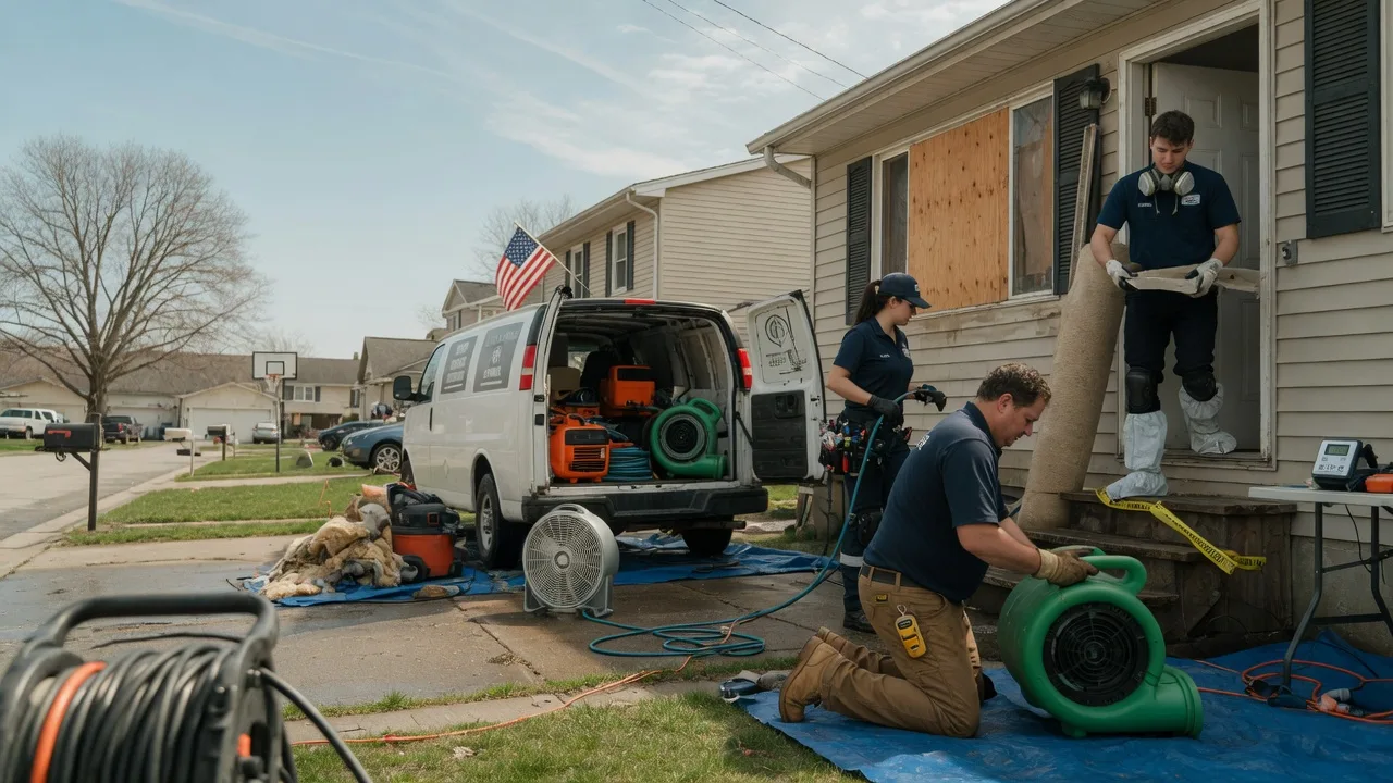 Water Damage Restoration in Goodman, MO near me